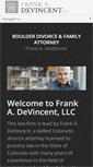 Mobile Screenshot of boulderdivorcelaw.com